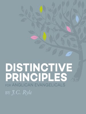 cover image of Distinctive Principles for Anglican Evangelicals